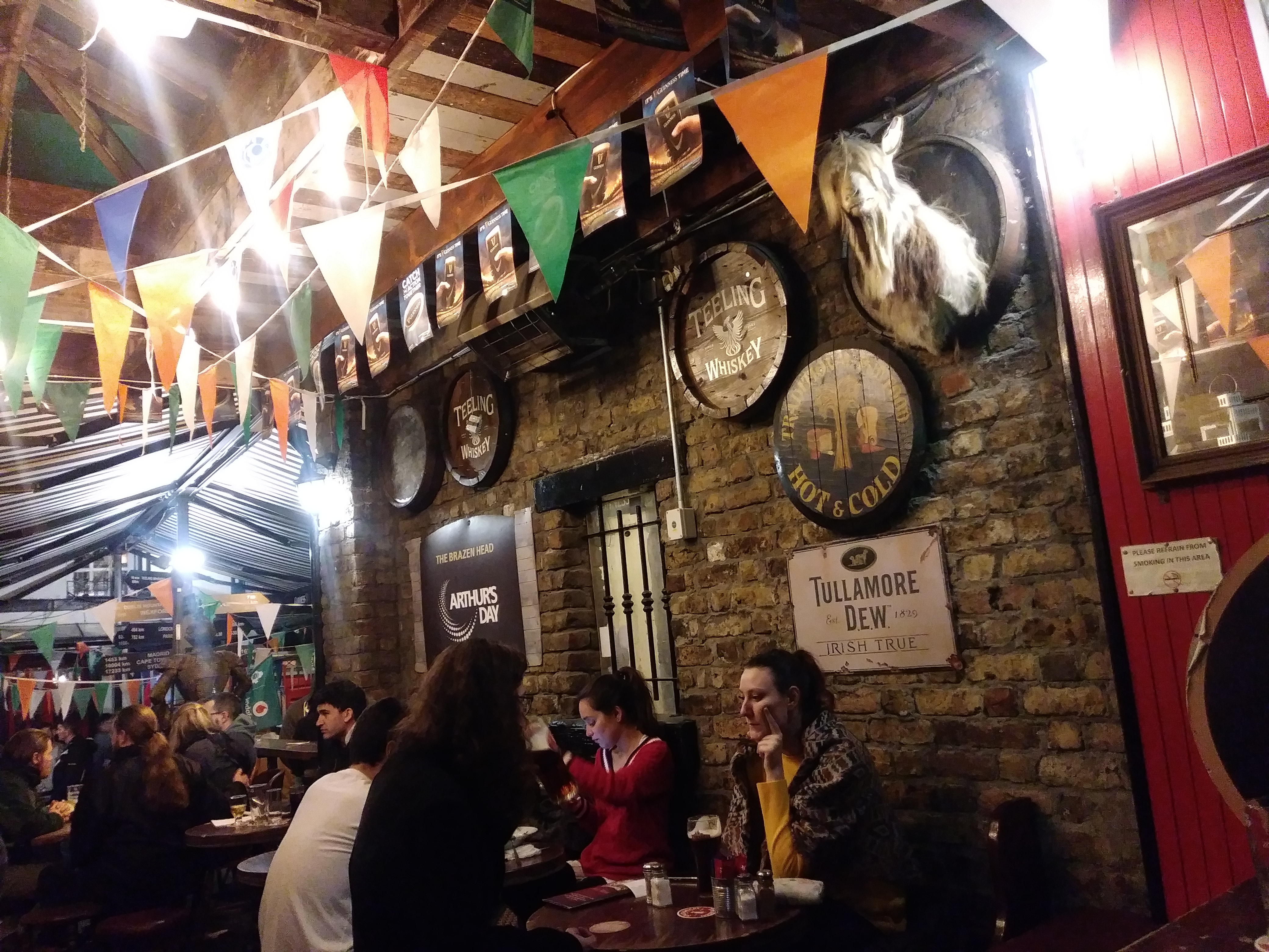 Imagine the centuries of storytelling. The Brazen Head (Ireland's Oldest Pub, 1198). Dublin, Ireland. Photo: JSDevore, 2019