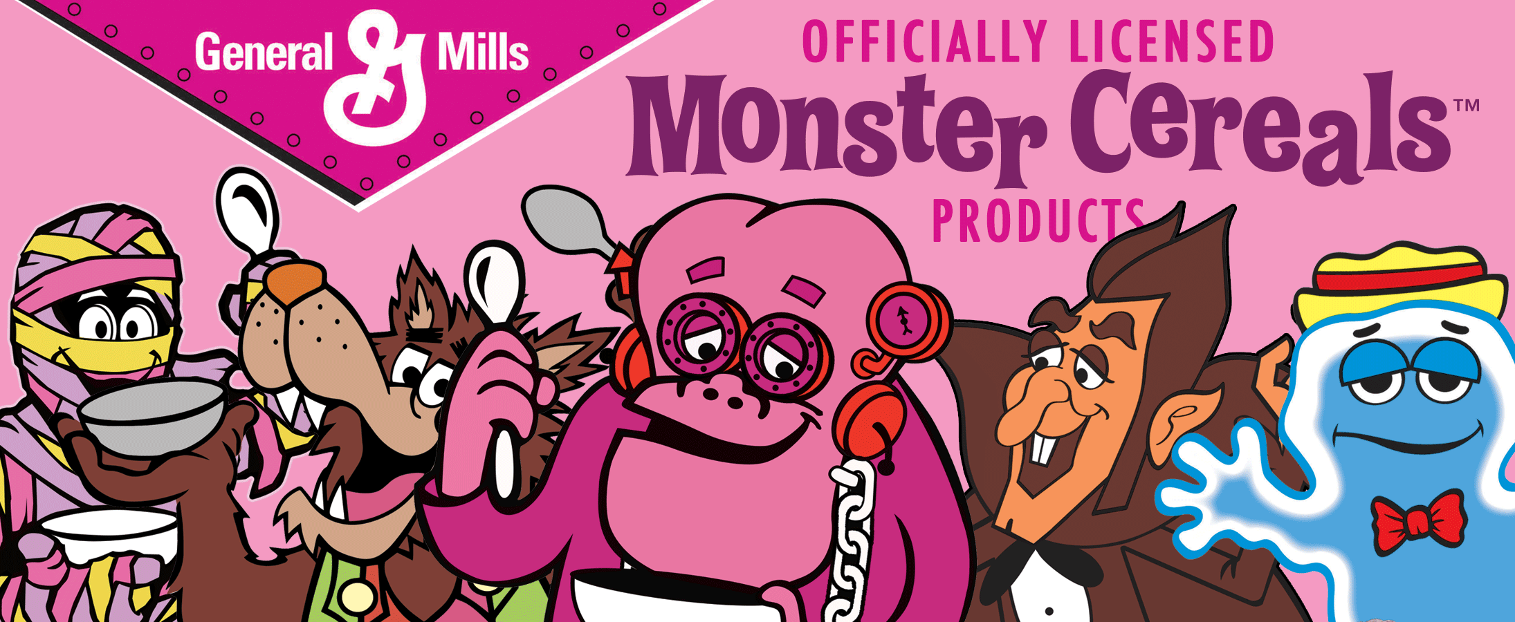 Officially lic. General Mills cereal mascots. Photo/artwork used with permission from Retro-a-go-go! . 