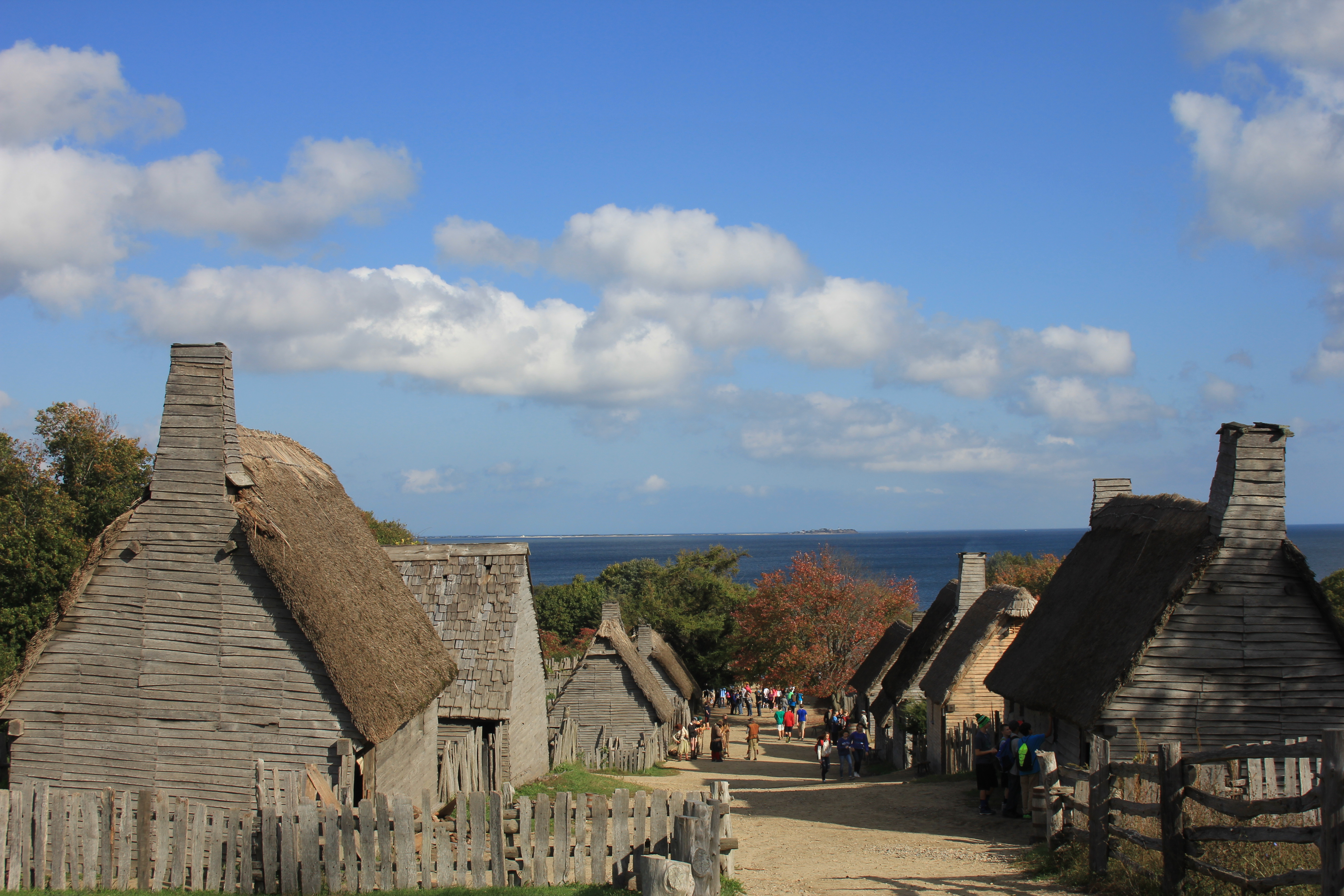 Plymouth Village, Massachusetts, USA. Photo: Adobe Stock lic. #256069471