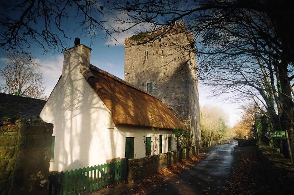 Thoor Ballylee, Co. Galway, Ireland. Haunted home of William Butler Yeats, W.B. Yeats, Irish castles